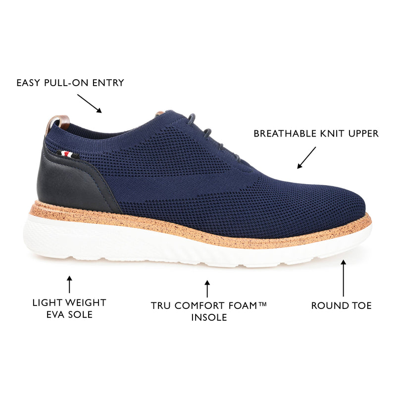 Lamont Knit Casual Dress Shoe