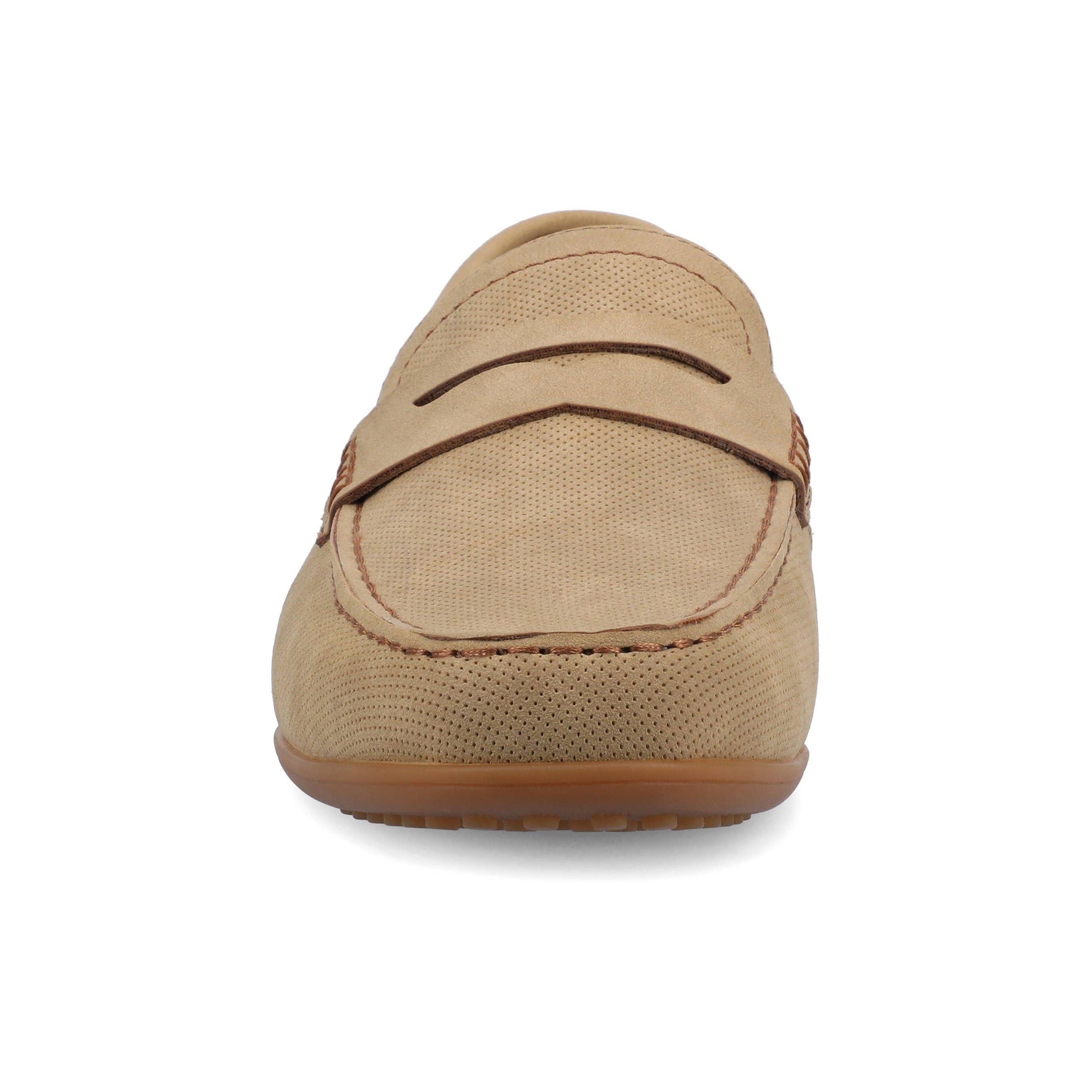 Vance Yates Perforated Slip-on Driving Penny Loafer