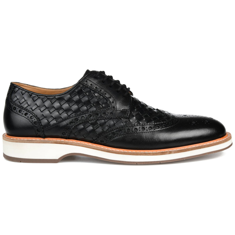 THOMAS & VINE - Radcliff Woven Wingtip Derby