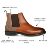 Oswald Plain Toe Chelsea Boot