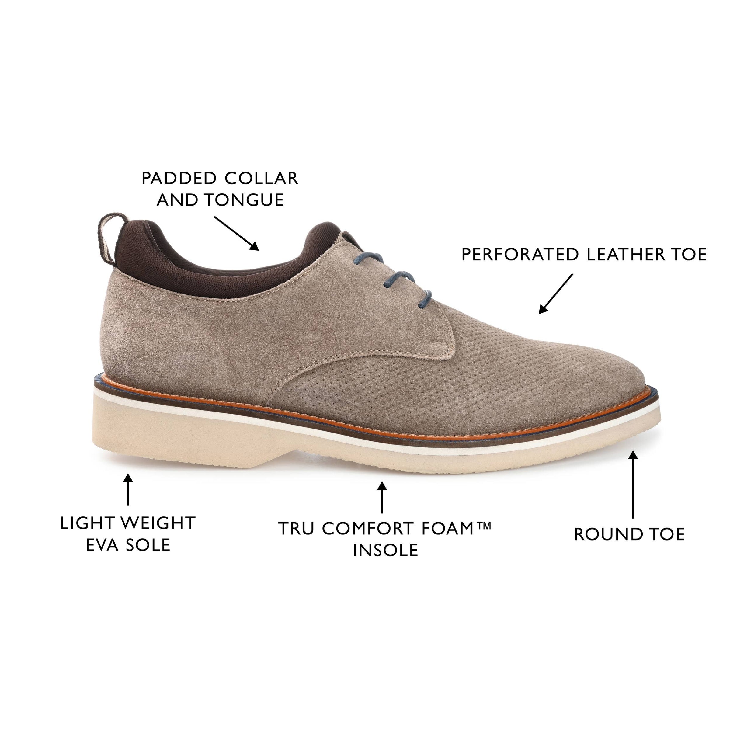 Thomas & Vine Desmond Perforated Derby