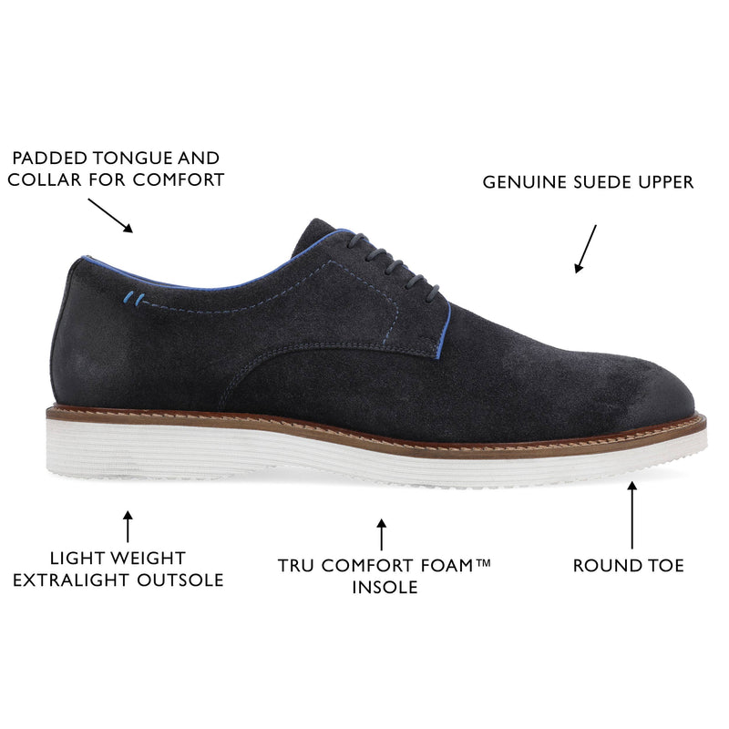 Thomas & Vine Seneca Plain Toe Derby