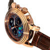 Heritor Automatic Legacy Leather-Band Watch with Day/Date