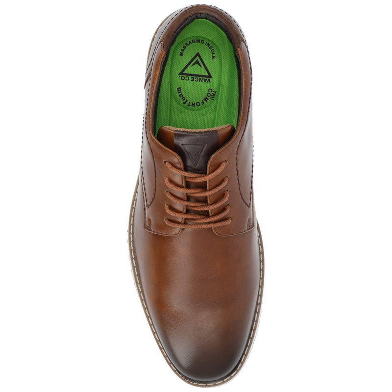 Vance Co. Rutger Plain Toe Hybrid Dress Shoe