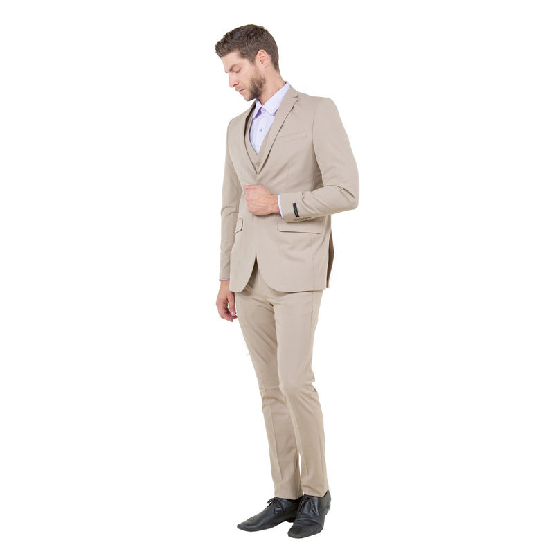 4 - Way Stretch Mens 3pc Suit Set (Made to Move) - Bundle Bus