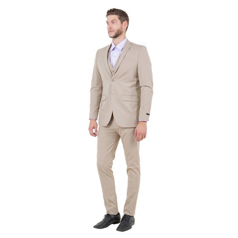 4 - Way Stretch Mens 3pc Suit Set (Made to Move) - Bundle Bus