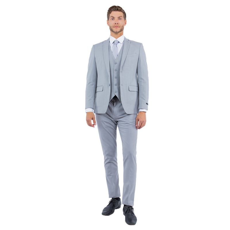 4 - Way Stretch Mens 3pc Suit Set (Made to Move) - Bundle Bus