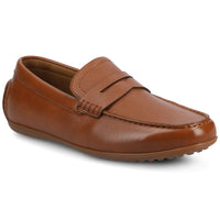 Vance Yates Perforated Slip-on Driving Penny Loafer