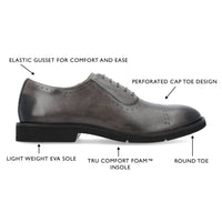 THOMAS & VINE - Thomas & Vine Morey Perforated Oxford