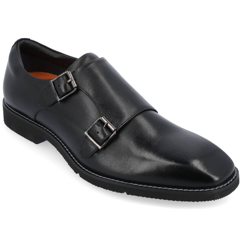 Artemis Chisel Toe Double Monk Strap