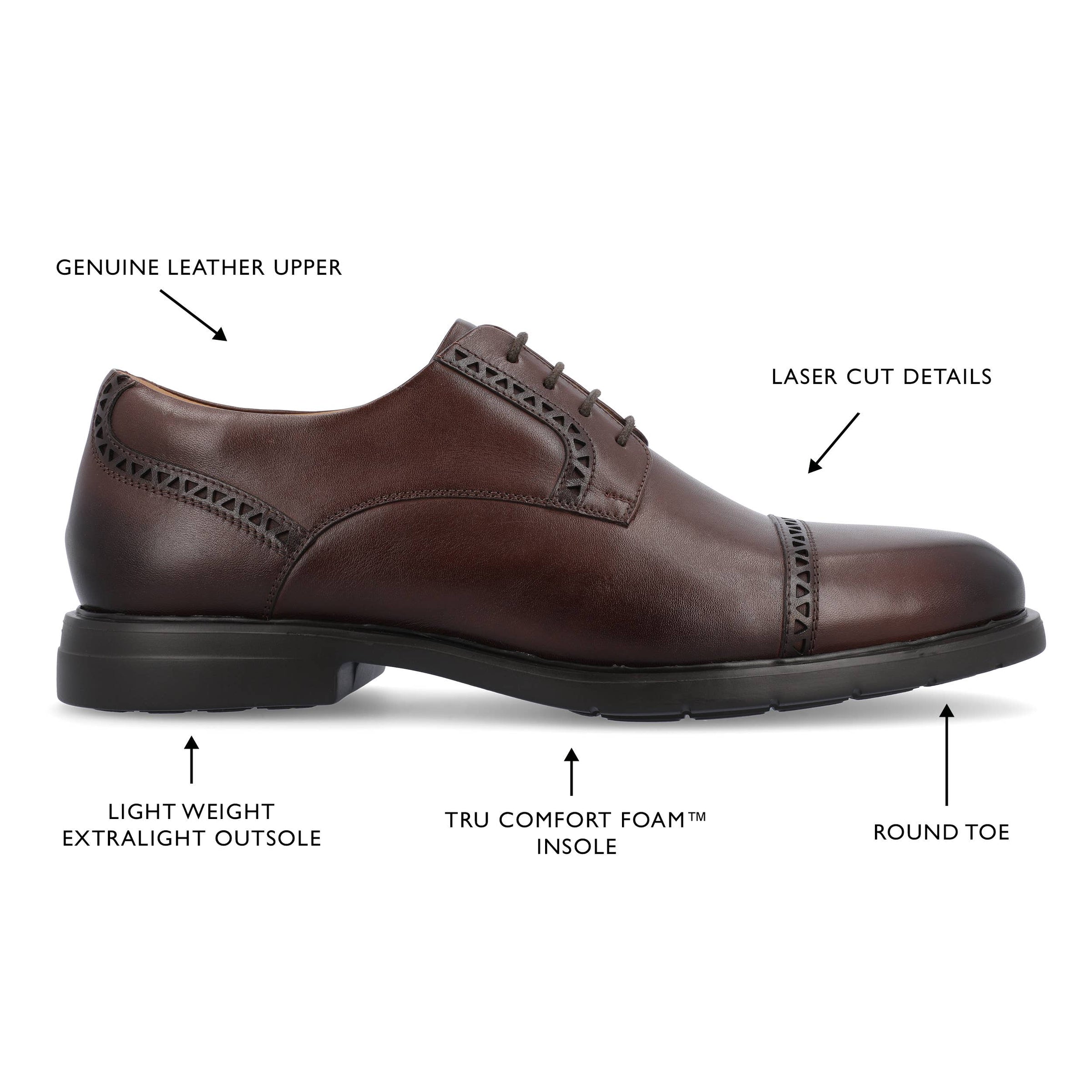 Thomas & Vine Kendrick Cap Toe Derby