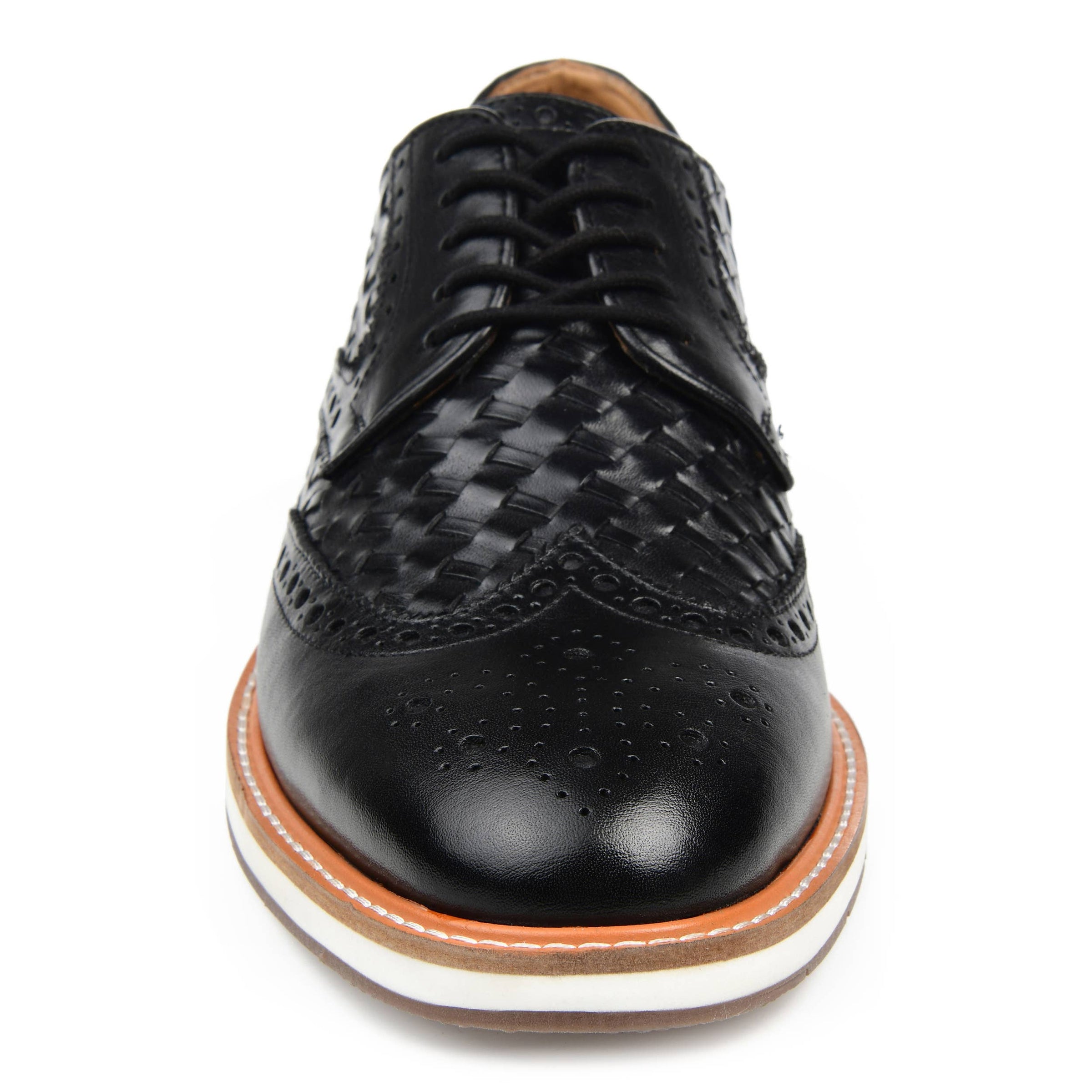 THOMAS & VINE - Radcliff Woven Wingtip Derby