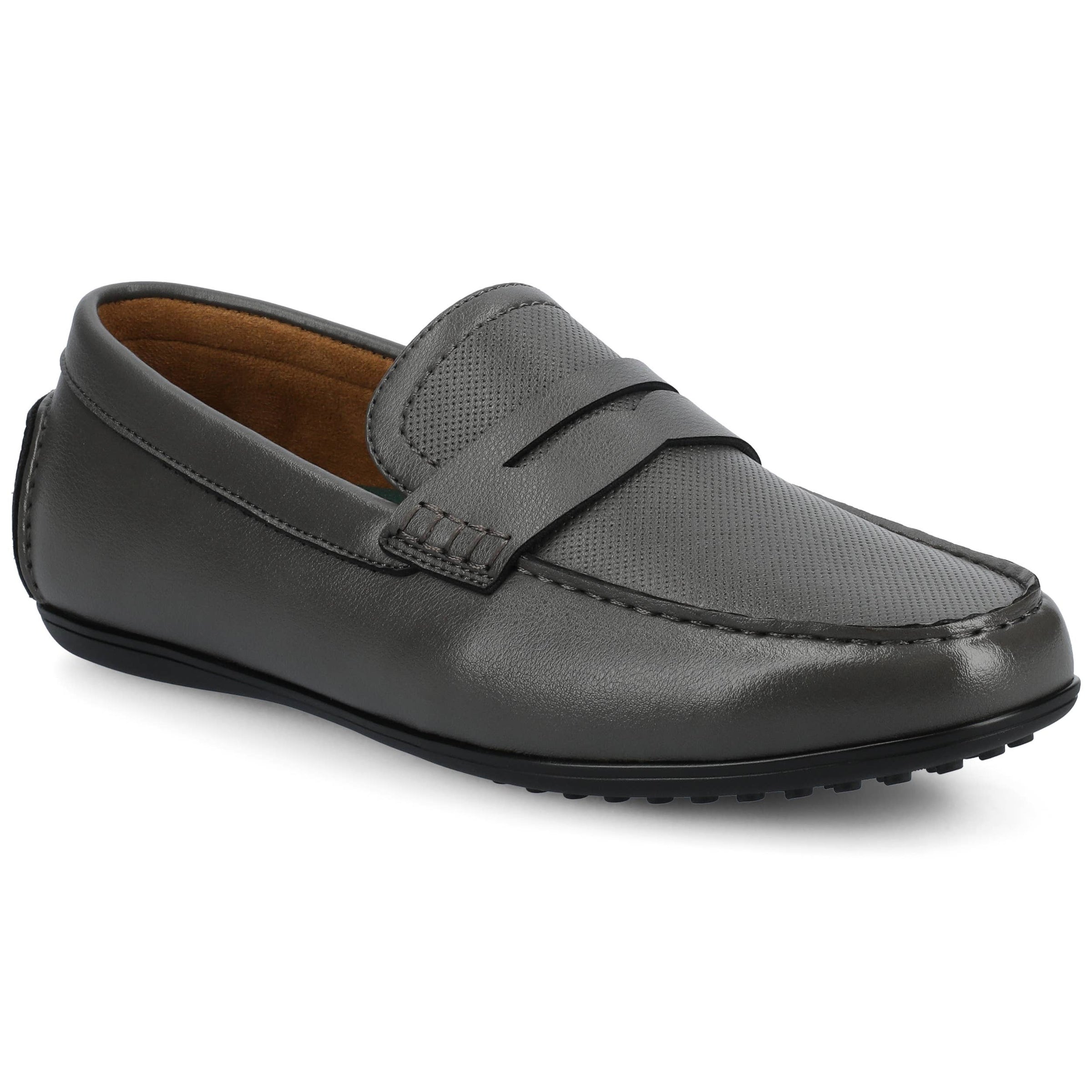 Vance Yates Perforated Slip-on Driving Penny Loafer