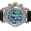 Heritor Automatic Legacy Leather-Band Watch with Day/Date