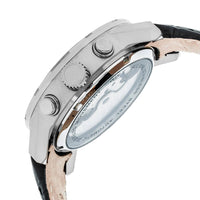 Heritor Automatic Hannibal Semi-Skeleton Leather-Band Watch
