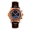 Heritor Automatic Legacy Leather-Band Watch with Day/Date