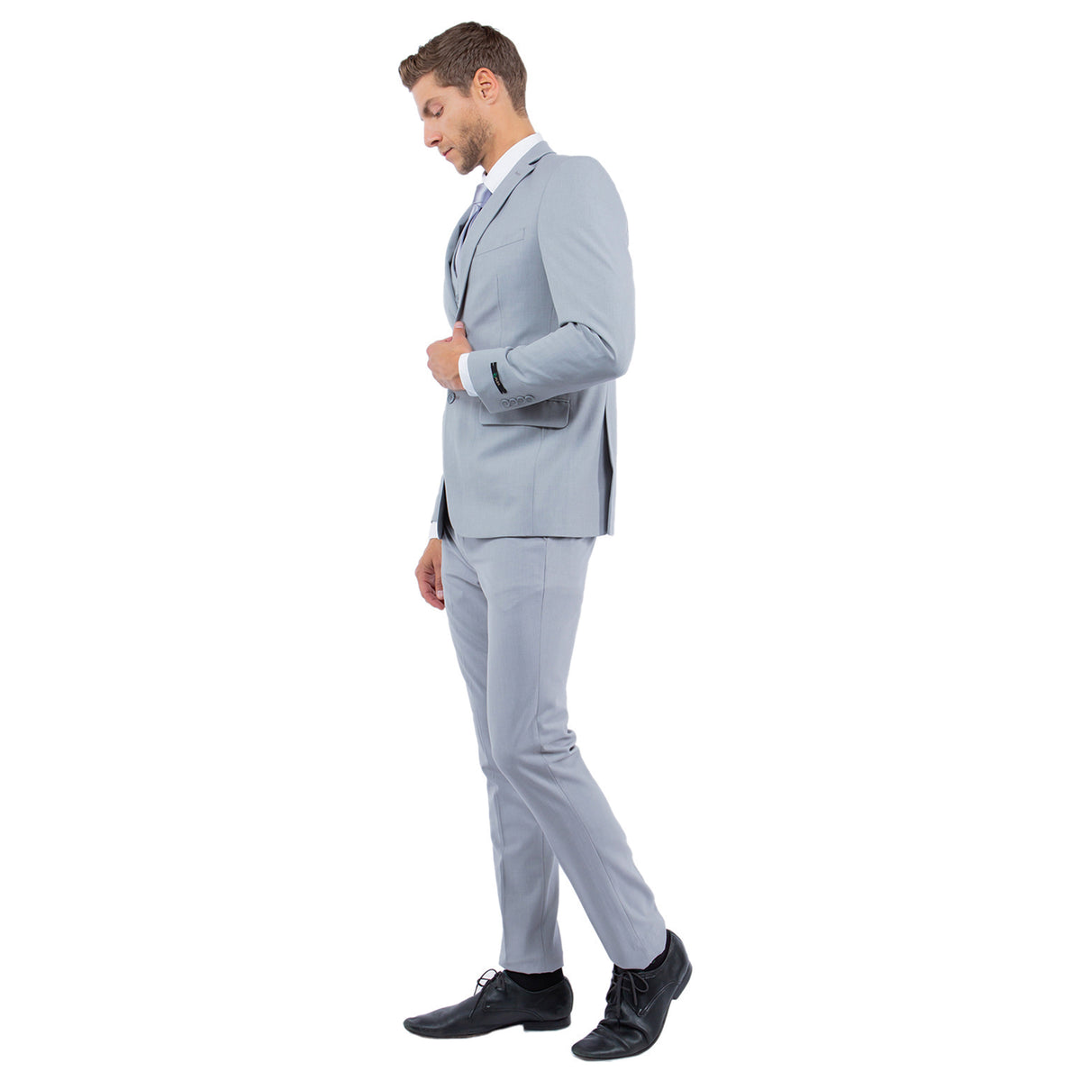 4 - Way Stretch Mens 3pc Suit Set (Made to Move) - Bundle Bus
