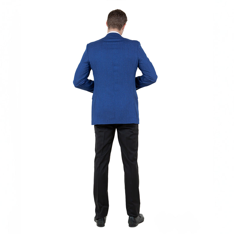 Men's Modern Fit Sport Coat w/ Notch Lapel - Bundle Bus