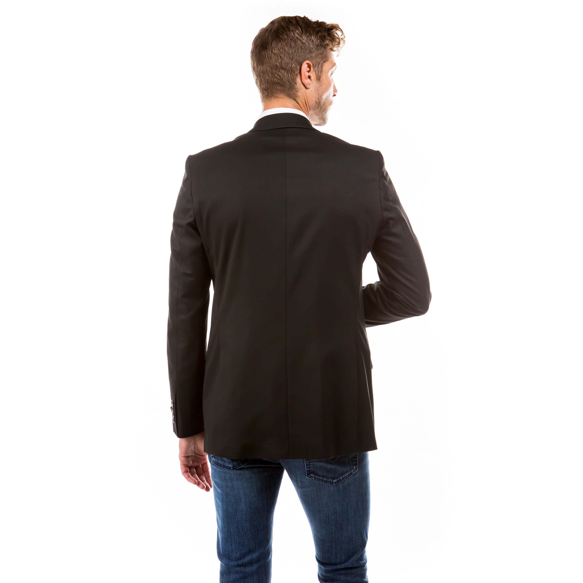 Men's Tailored - Fit Suits Separates Jacket - Bundle Bus
