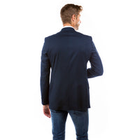Navy Zegarie Suit Separates Solid Dinner Jacket For Men - Bundle Bus