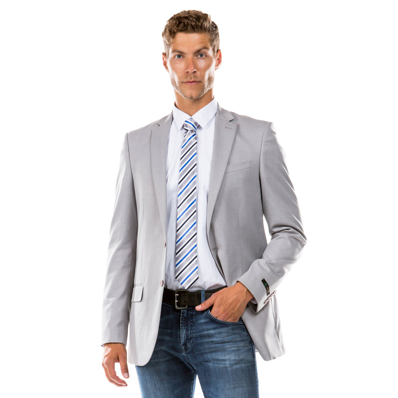 Men's Tailored - Fit Suits Separates Jacket - Bundle Bus