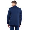 Navy Zegarie Shawl Collar Tuxedo Jacket For Men - Bundle Bus