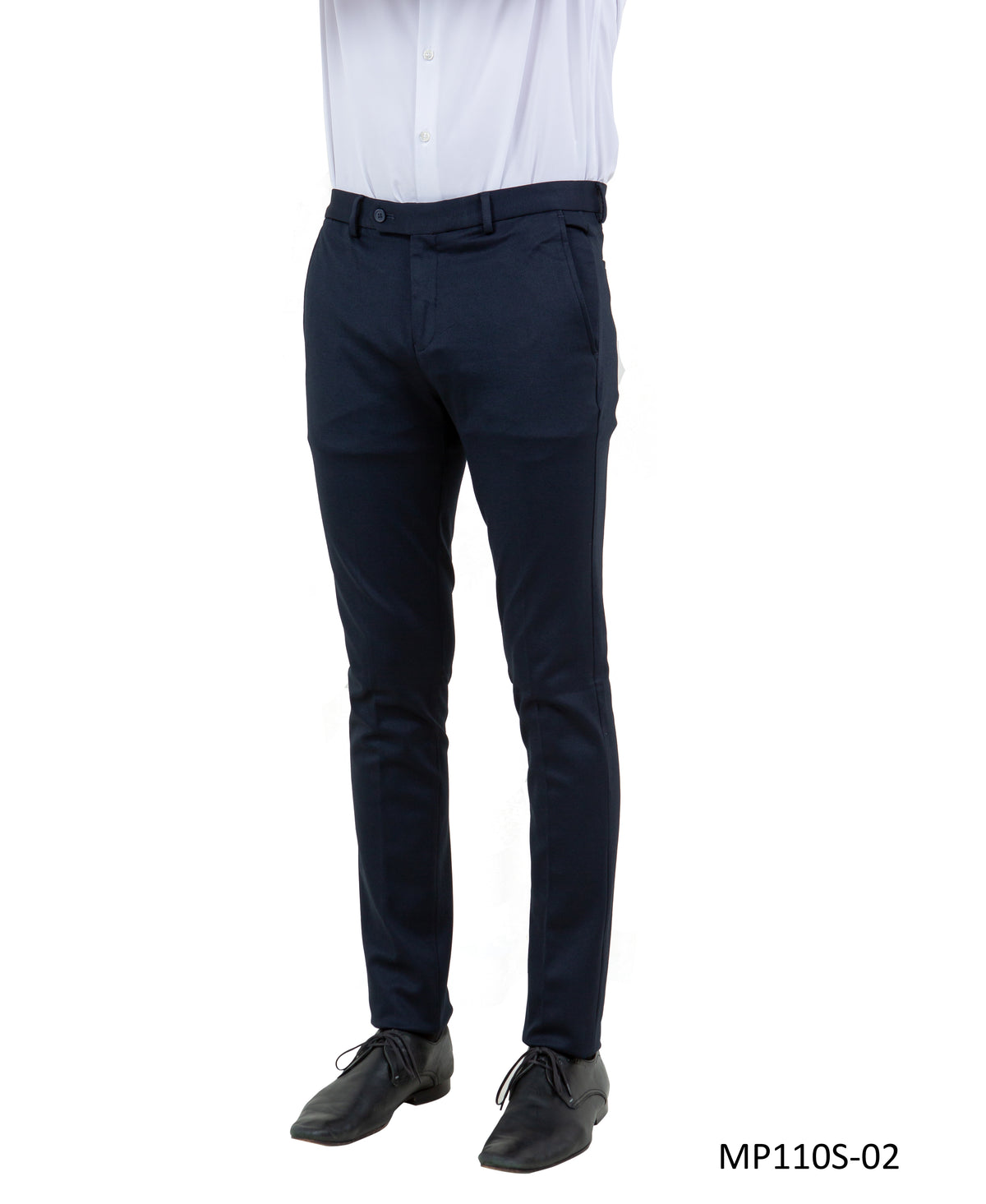Z - Flex Knit Trousers, Navy - Bundle Bus