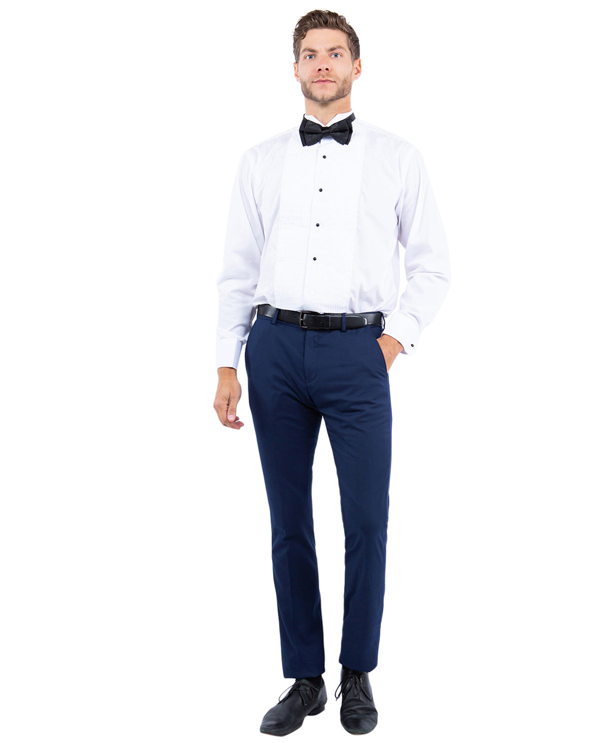Men's Tailored - fit Tuxedo Suit  Separates, Pants - Bundle Bus