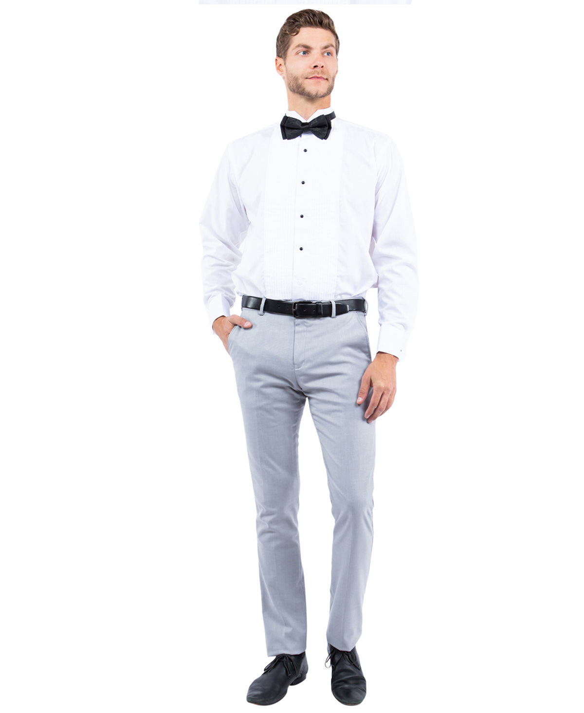 Men's Tailored - fit Tuxedo Suit  Separates, Pants - Bundle Bus