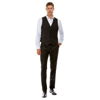 Men's Tailored - Fit Suits Separates Vest - Bundle Bus