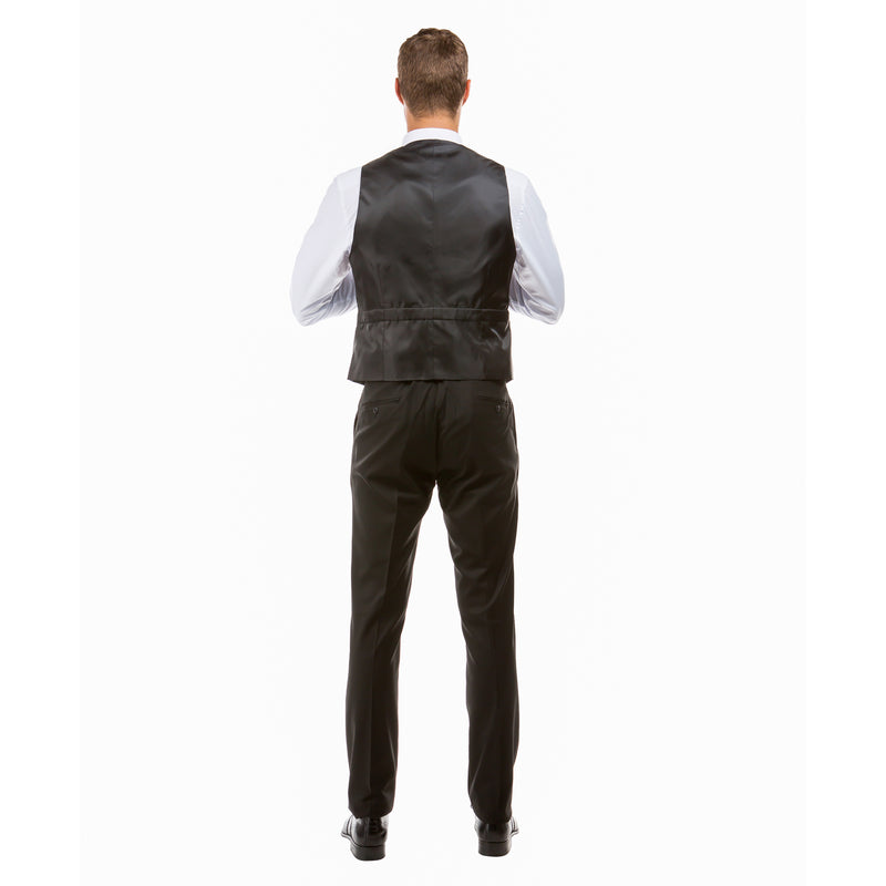 Men's Tailored - Fit Suits Separates Vest - Bundle Bus
