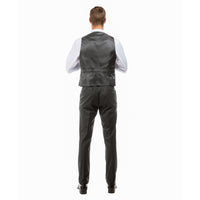 Tan Zegarie Suit Separates Solid Men's Vests For Men - Bundle Bus