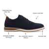 Vance Co. Rutger Plain Toe Hybrid Dress Shoe