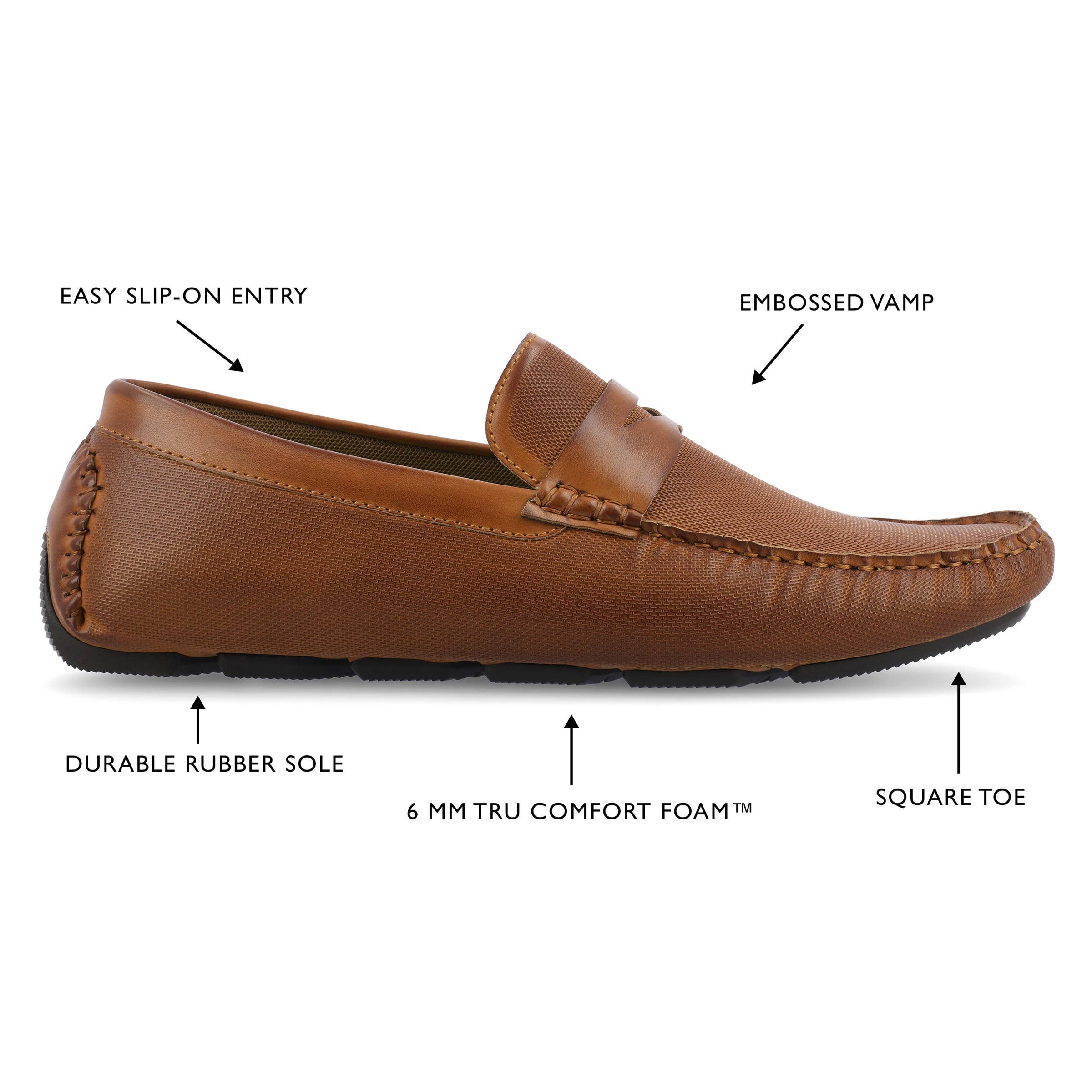 Vance Co. Isaiah Driving Loafer