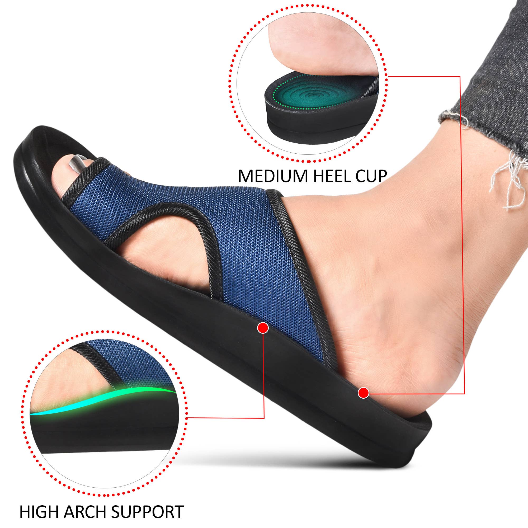 Aerothotic - Aster Split Toe Sandals - Bundle Bus