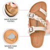 Aerothotic Seraph Comfortable Women’s Slide Sandals - Bundle Bus