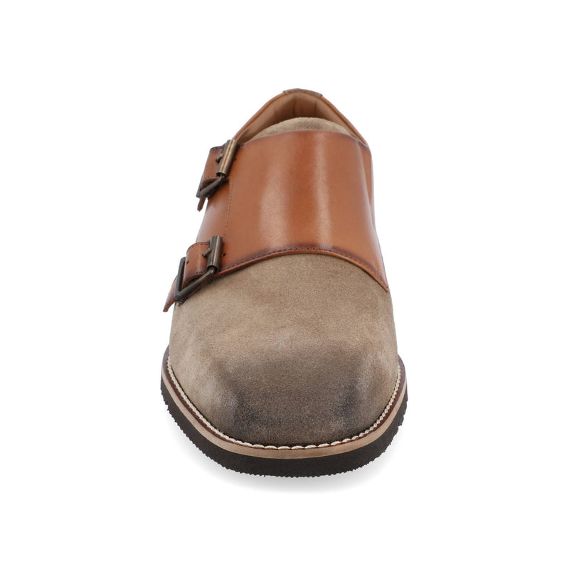 Artemis Chisel Toe Double Monk Strap - Bundle Bus