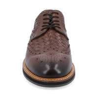 THOMAS & VINE - Thomas & Vine Radcliff Wide Width Woven Wingtip Derby