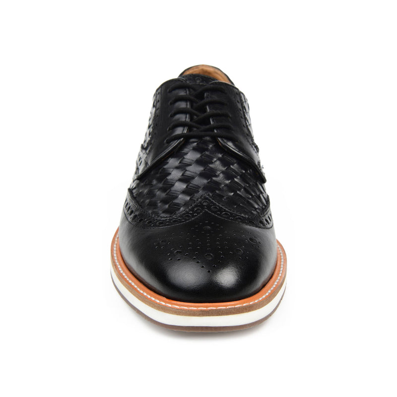 THOMAS & VINE - Thomas & Vine Radcliff Wide Width Woven Wingtip Derby
