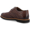THOMAS & VINE - Thomas & Vine Radcliff Wide Width Woven Wingtip Derby
