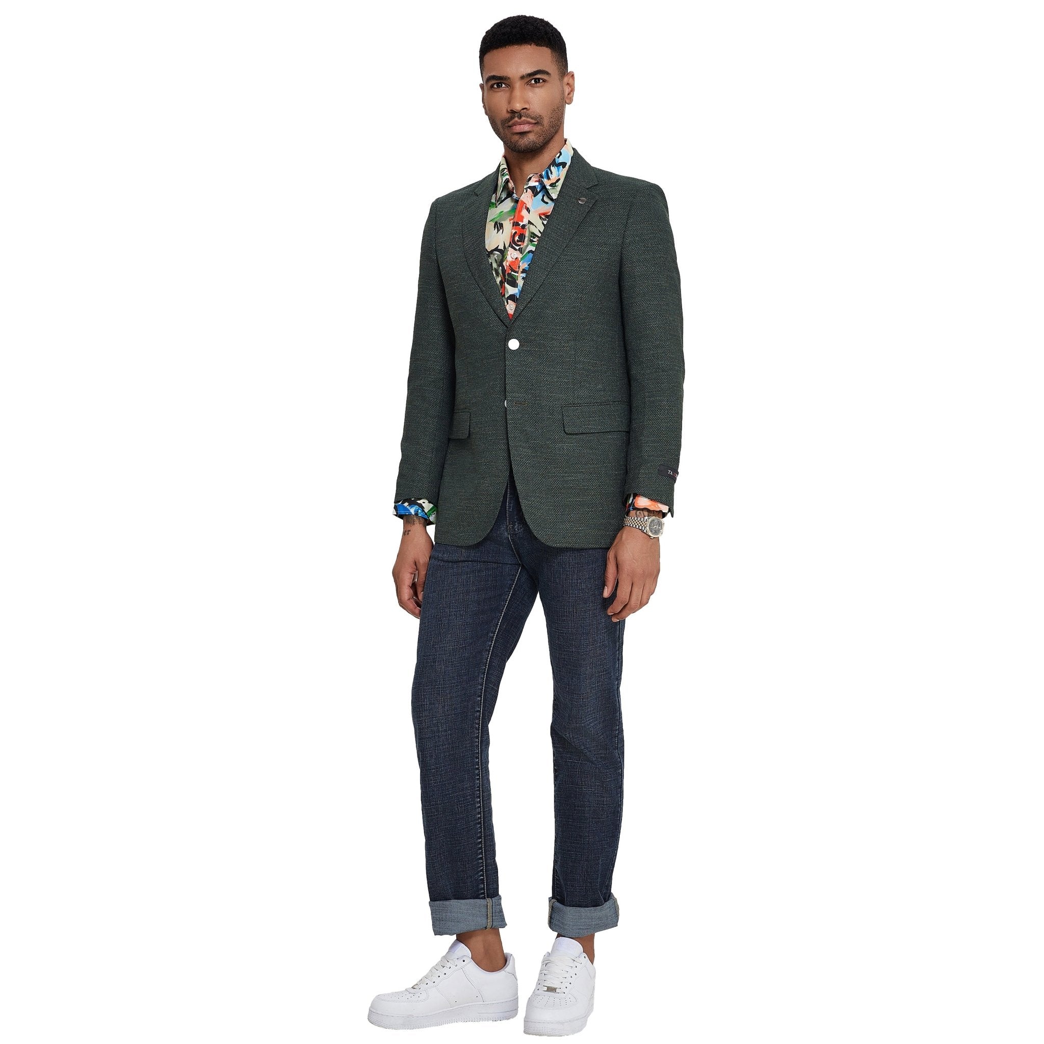 Birdseye Slim Fit Mens Blazer Only - Bundle Bus