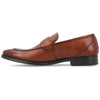 Bishop Apron Toe Penny Loafer: Cognac / 12 / Wide - Bundle Bus