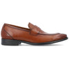 Bishop Apron Toe Penny Loafer: Cognac / 12 / Wide - Bundle Bus