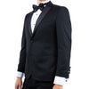 Black Zegarie Notch Lapel Tuxedo Jacket For Men - Bundle Bus