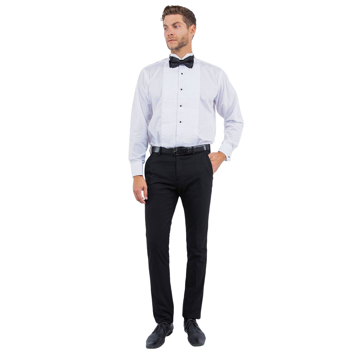 Black Zegarie Tuxedo Dress Pants - Bundle Bus