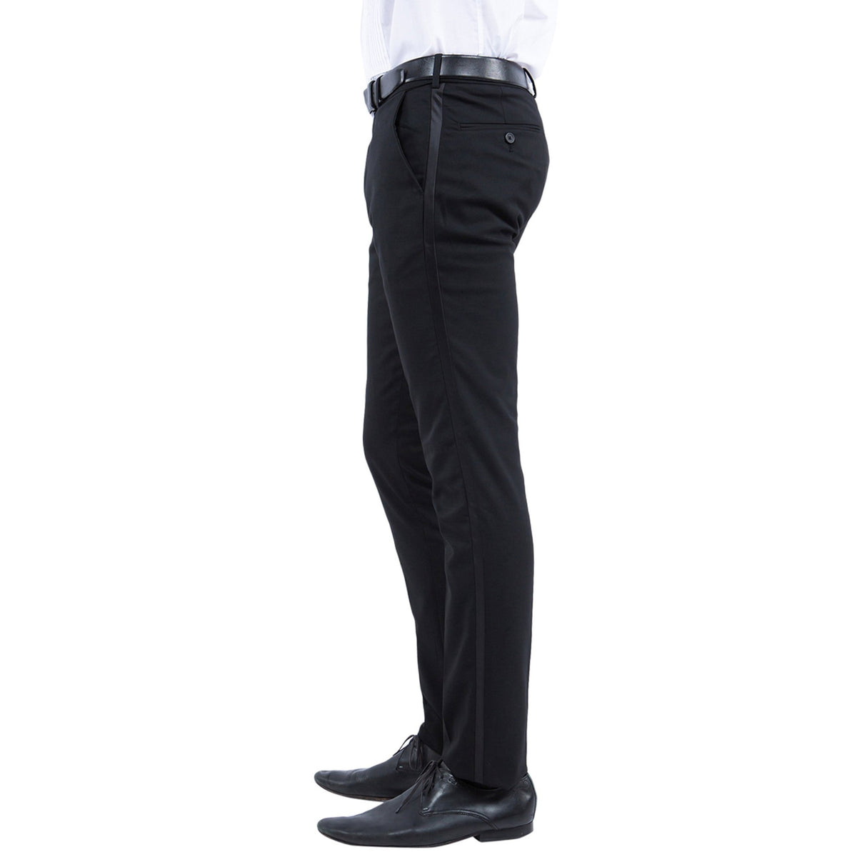 Black Zegarie Tuxedo Dress Pants - Bundle Bus