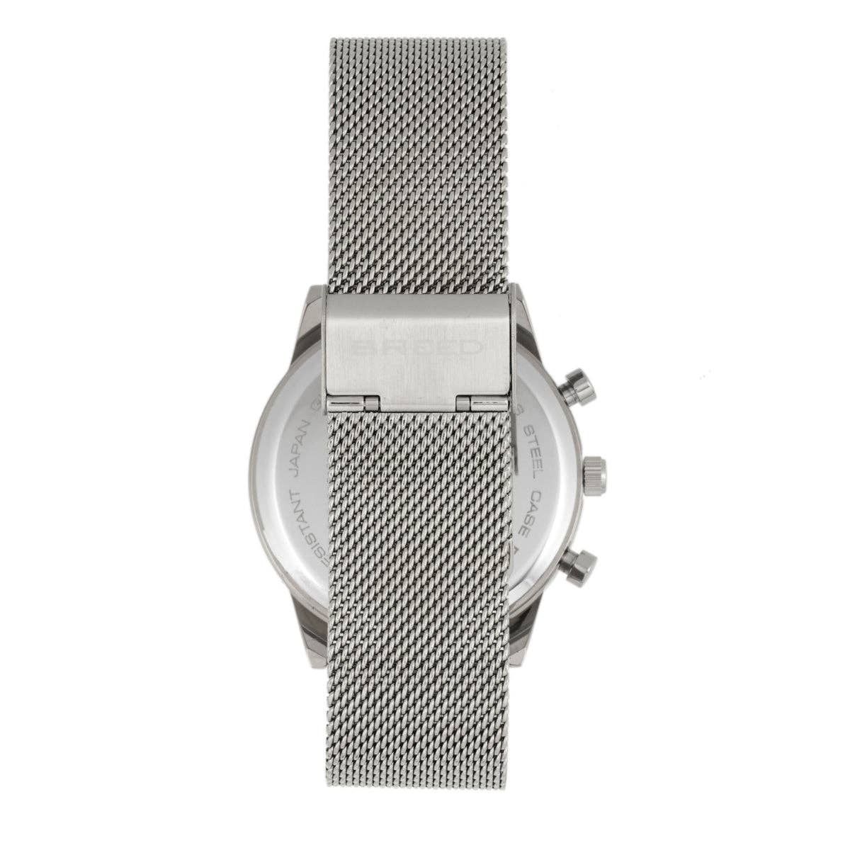 Breed Andreas Mesh - Bracelet Watch with Date - Bundle Bus