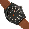 Breed Ranger Leather - Band Watch with Date and Luminous Hands - Bundle Bus