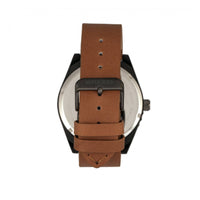 Breed Ranger Leather - Band Watch with Date and Luminous Hands - Bundle Bus