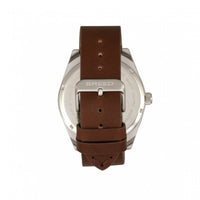 Breed Ranger Leather - Band Watch with Date and Luminous Hands - Bundle Bus